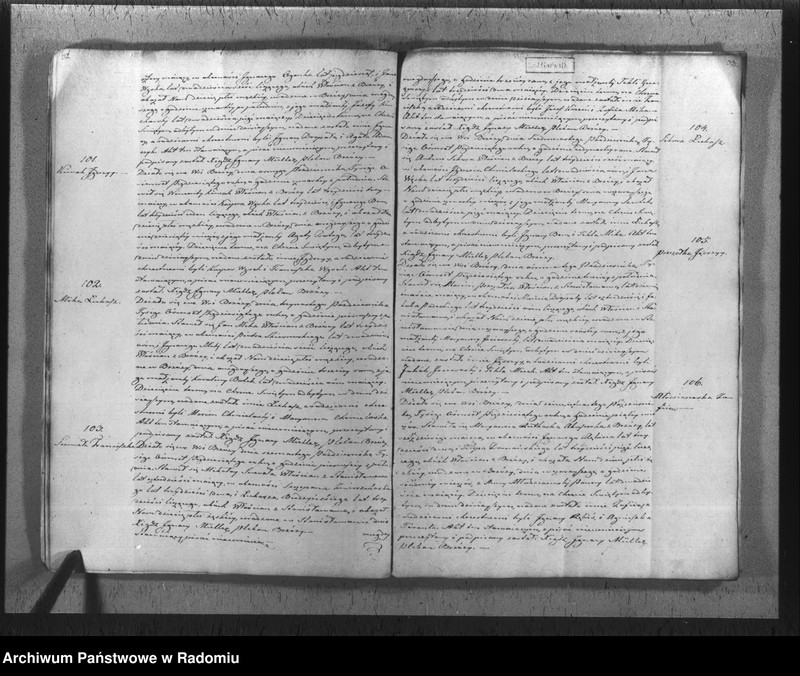 Obraz 20 z jednostki "[Duplikat akt urodzonych, zaślubionych i zmarłych parafii Brzóza w roku 1850]"