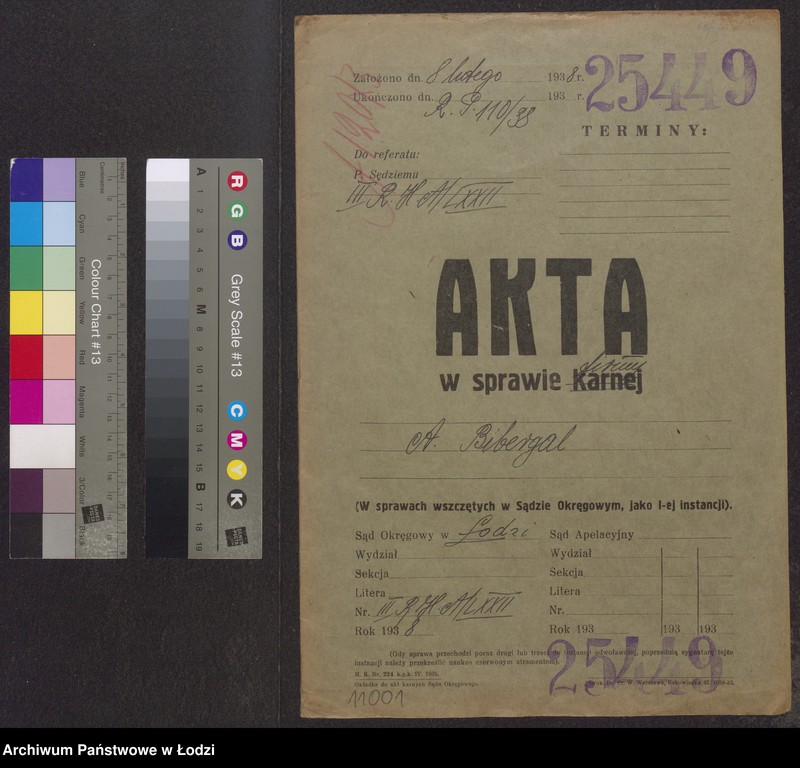 Obraz 2 z jednostki "Abram Bibergal- sprzedaż przędzy odpadkowej i zgrzebnek własnego wyrobu"