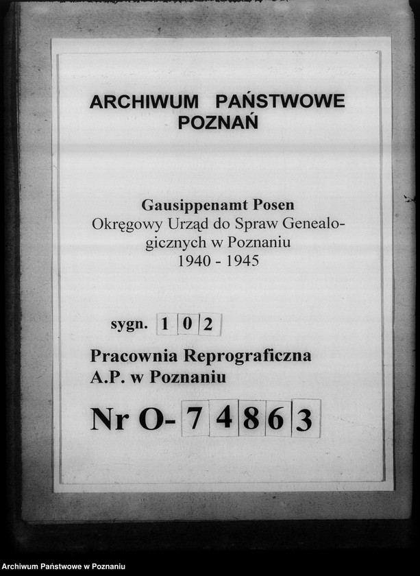 Obraz 1 z jednostki "[Korespondencja w sprawie mikrofilmowania ksiąg kościelnych]"