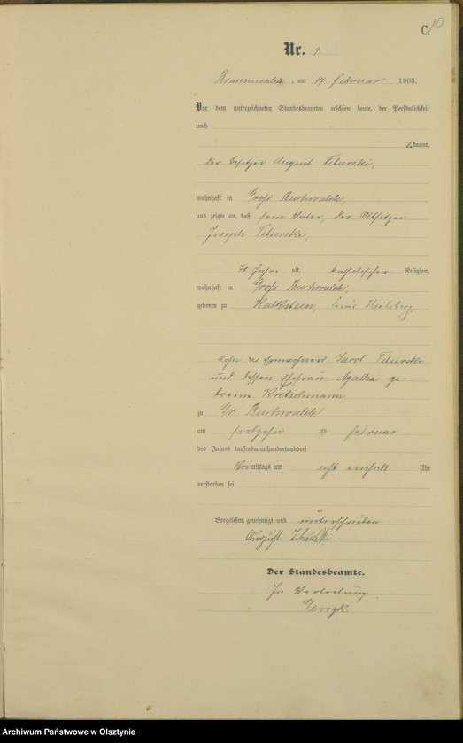 image.from.unit.number "Sterbe-Haupt-Register Nr 1 - 42"