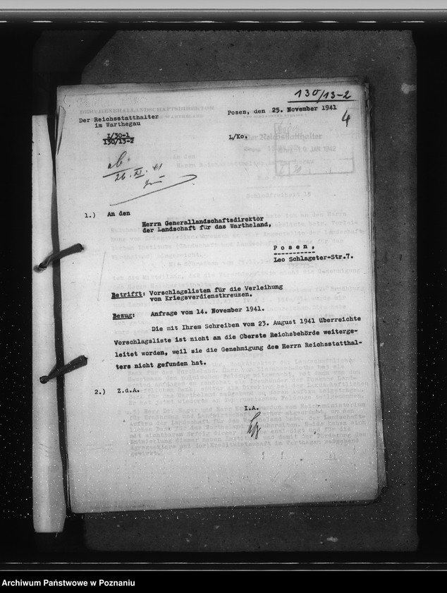 Obraz 8 z jednostki "Kriegsverdienstkreuze- Abteilung IV"