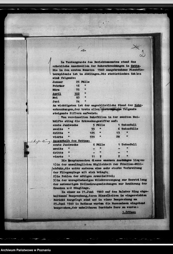 Obraz 6 z jednostki "Stand des Gesundheitswesens in Litzmannstadt - Land (Łódź)"