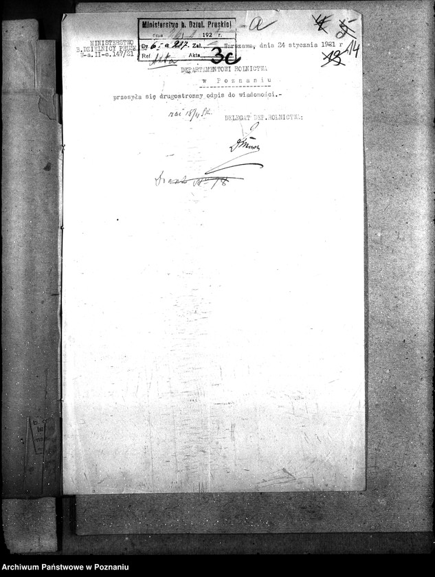 Obraz 18 z jednostki "Sprawy szczegółowo adm. Aprowizacja Górnego Śląska"