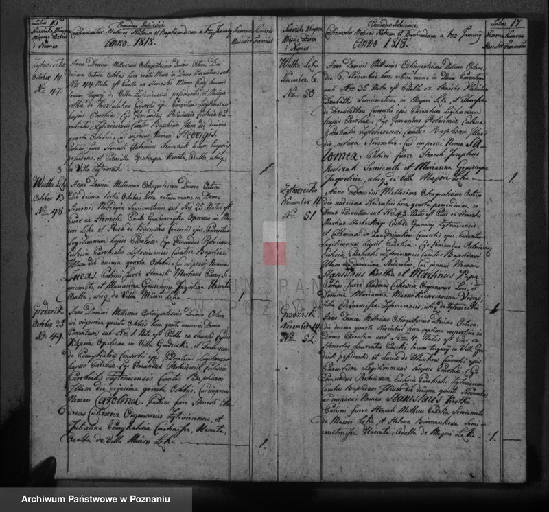 Obraz 11 z jednostki "Liber baptisatorum, copulatorum, mortuorum"