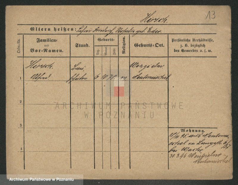 image.from.unit.number "Hirsz (samotni) - Hnikowski"