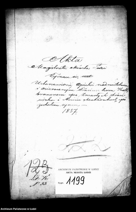 Obraz 4 z jednostki "Akta tyczące się ustanowienia opieki nad nieletnim i osieroconym Franciszkiem Kallbrenerem po zmarłych Franciszku i Annie małżonkach pozostałym synem"