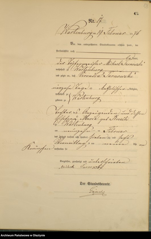 image.from.unit.number "Sterbe-Haupt-Register Nr 1 - 150"