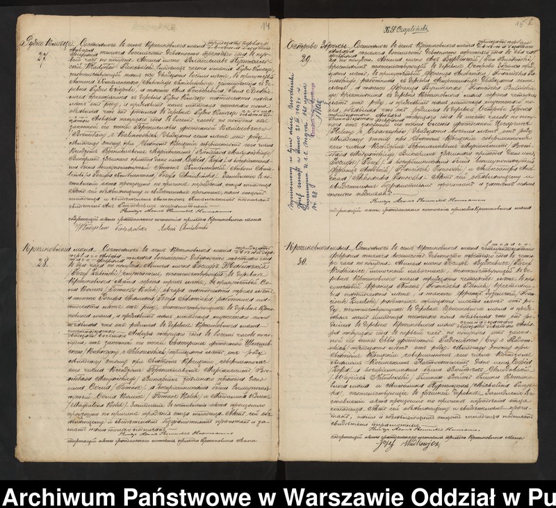 image.from.unit.number "Akta urodzeń, małżeństw i zgonów"