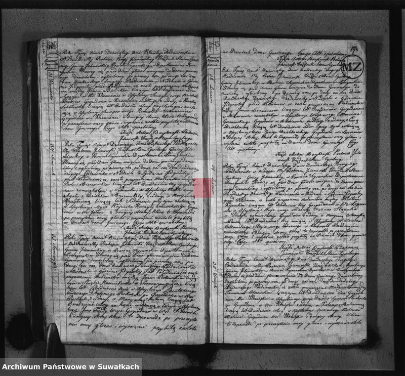 image.from.unit.number "Akta Małżeństwa Gminy Jeleniewskiey Na Rok 1809/10 od 1-o Maja"