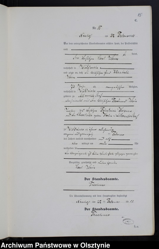 image.from.unit.number "Sterbe -Neben-Register Nr 1-68"