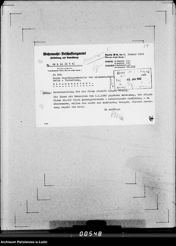 Obraz 19 z jednostki "Hosenträge-Palten [Zamówienia, rachunki, kalkulacje]"