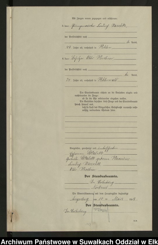 image.from.unit.number "B2. Heirats - Register (Neben - Register) Standesamt Angerburg einschl. der Bezirke Prinowen, Gr. Strengeln, Kehlen und Prinowen Kreis Angerburg"