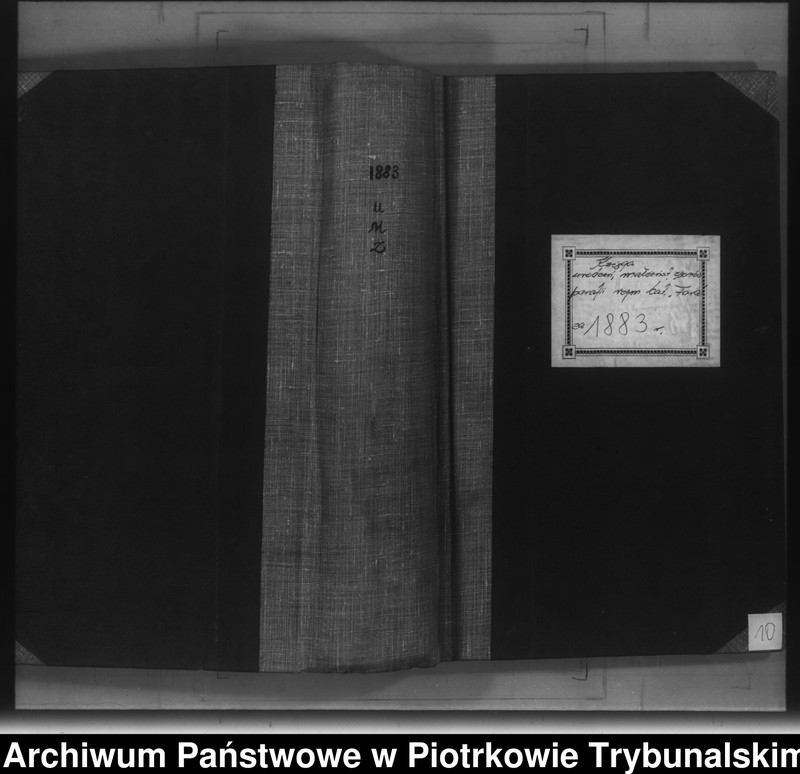 Obraz 2 z jednostki "[Księga duplikat aktów urodzonych, zaślubionych i zmarłych]"