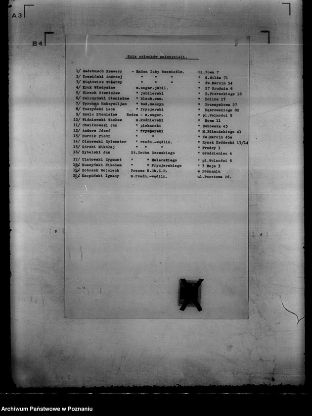 Obraz 10 z jednostki "/ Kasa Bezprocentowego Kredytu Rzemiosła Chrześcijańskiego w Poznaniu/"