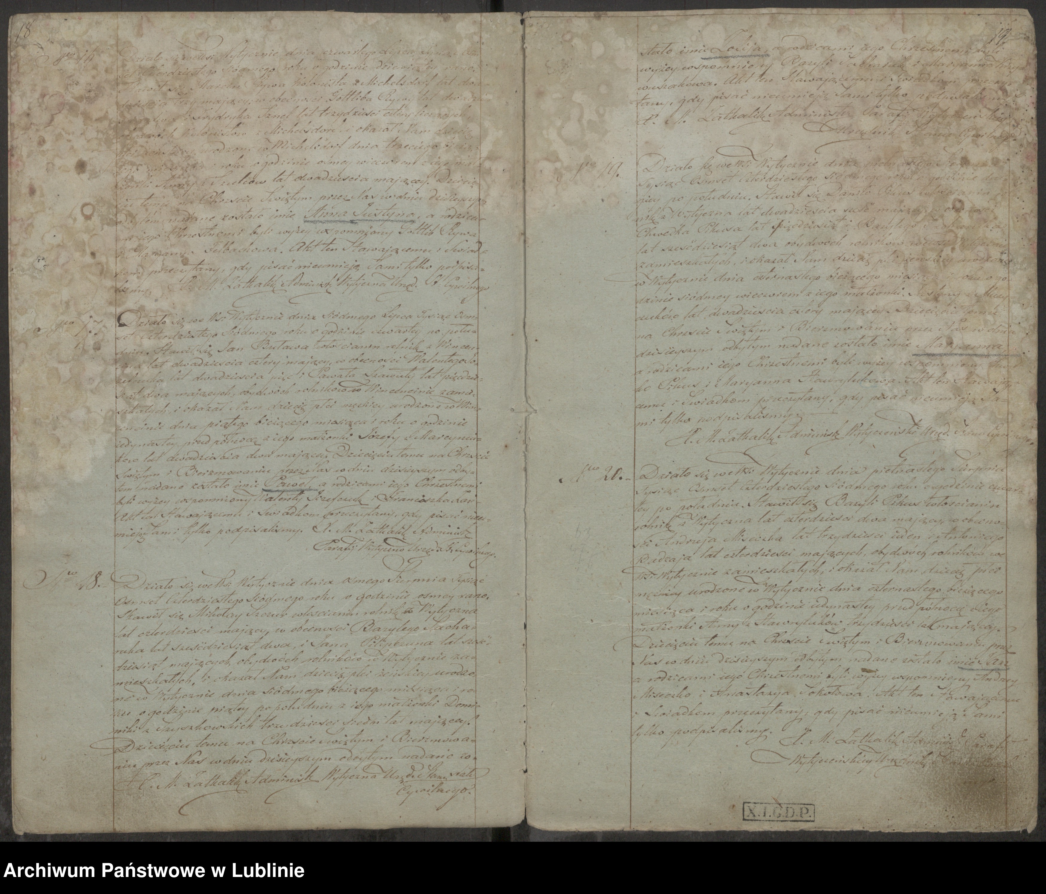 Skan z jednostki: Księga urodzeń