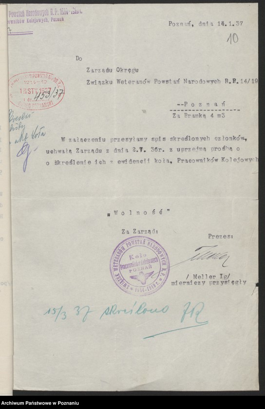 image.from.unit.number "Akta Koła Pracowników Kolejowych w Poznaniu."