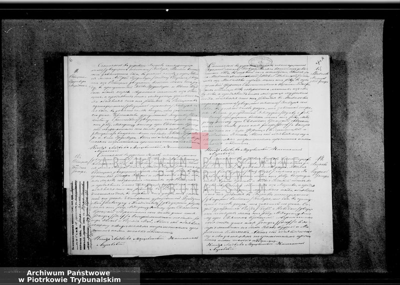 Obraz 8 z jednostki "[Księga duplikat aktów urodzonych, zaślubionych i zmarłych]"