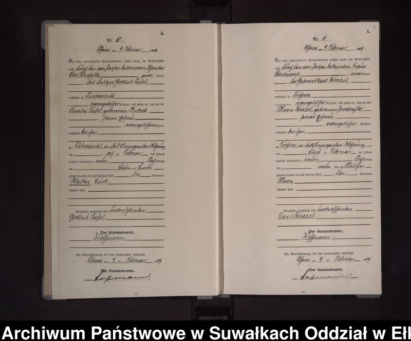 image.from.unit.number "Geburts-Neben-Register des Preussischen Standes-Amtes Orlen Kreis Loetzen"