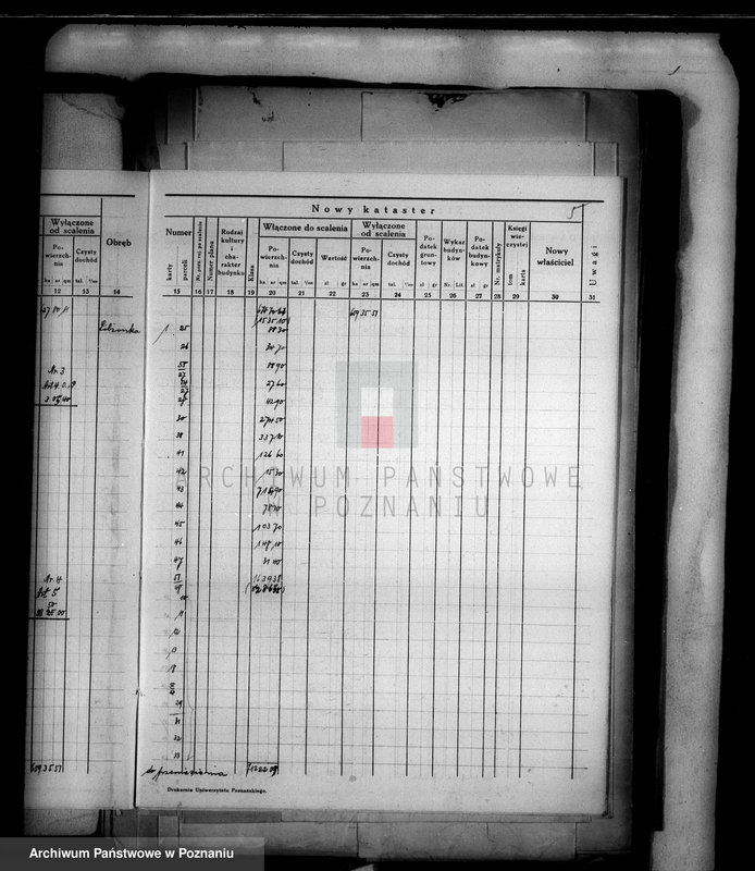 Obraz 9 z jednostki "Ogólne zestawienie powierzchni majątku Łobżenice powiatu wyrzyskiego"