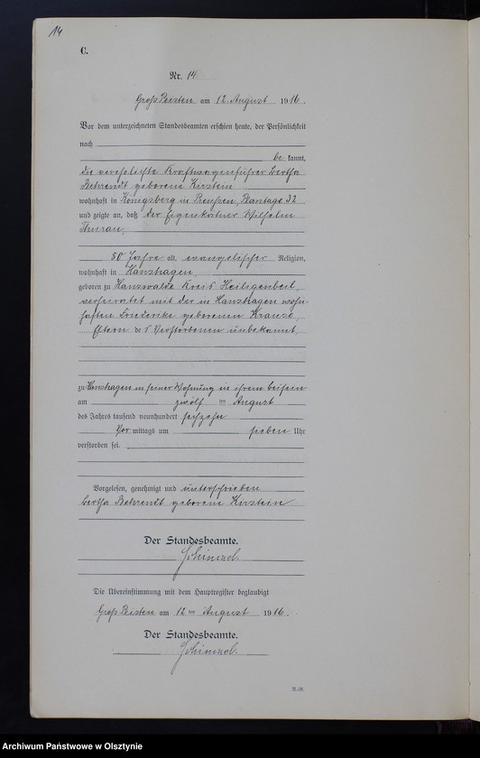 image.from.unit.number "Sterbe-Neben-Register Nr 1 - 30 [ Księga zgonów - wtóropis ]"