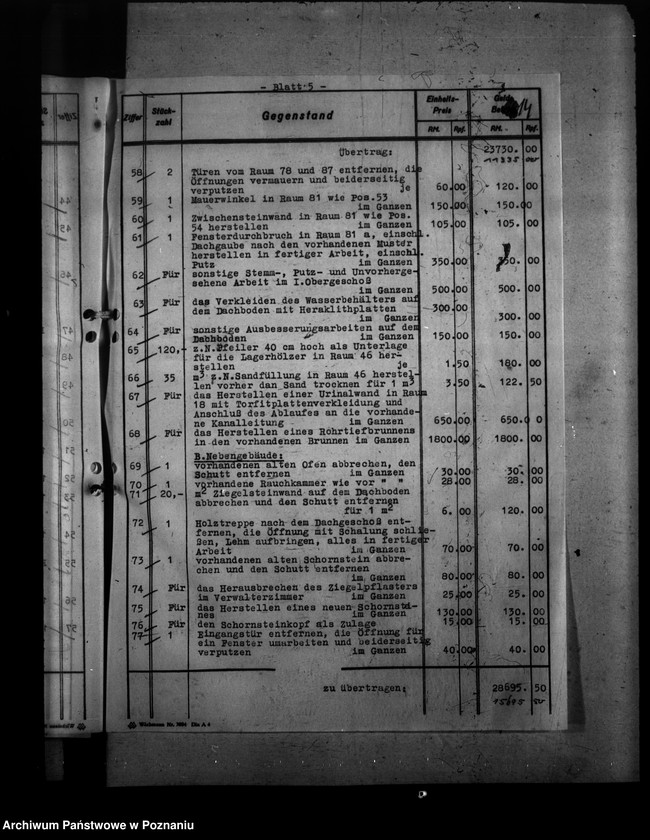 Obraz 18 z jednostki "Baupläne für Lehrerinnenbildungsanstalten"