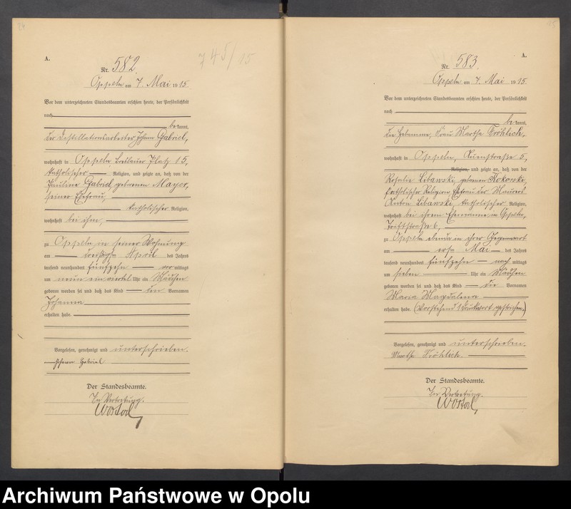 image.from.unit.number "[Księga urodzeń Rok 1915] Nr 560-1071"