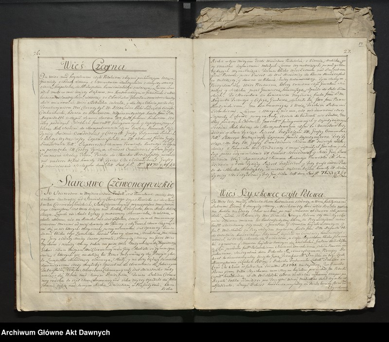 image.from.unit.number ""Lustracya Starostw Dzierżawy y wszelkich krlewszczyzn w Woiewoddztwie podolskim Ziemi Kamienieckiej y Powiecie Czerwonogrodzkim (...).""