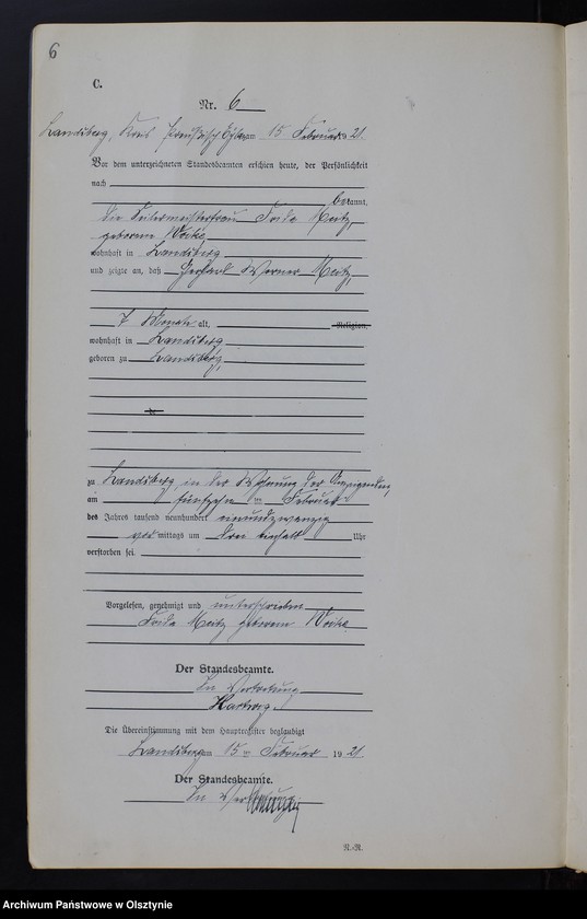 image.from.unit.number "Sterbe-Neben-Register Nr 1 - 39 [ Księga zgonów - wtóropis ]"
