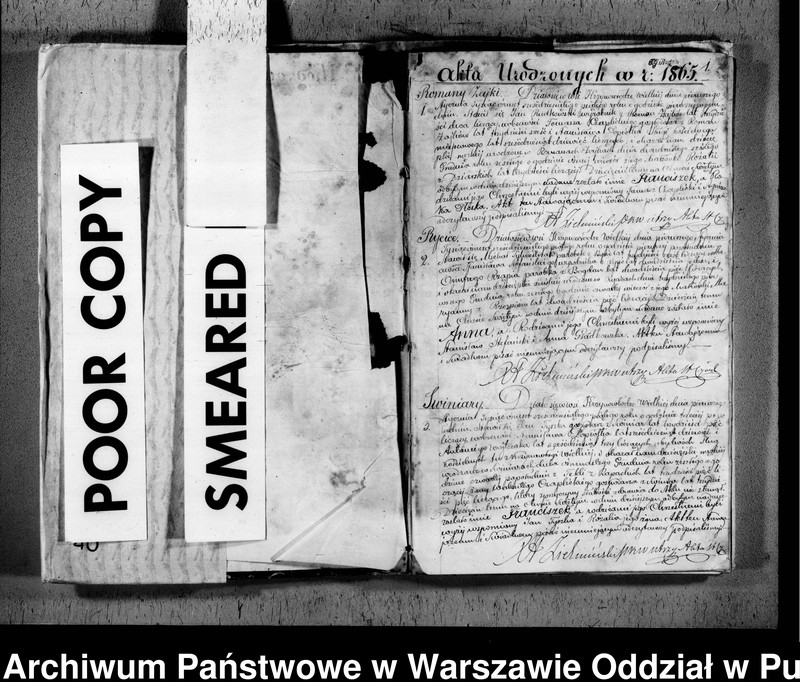 image.from.unit.number "Akta urodzeń, małżeństw i zgonów"