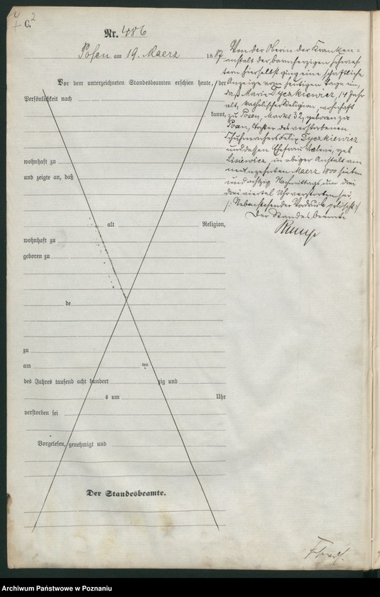 Obraz 5 z jednostki "Księga zgonów t. II"