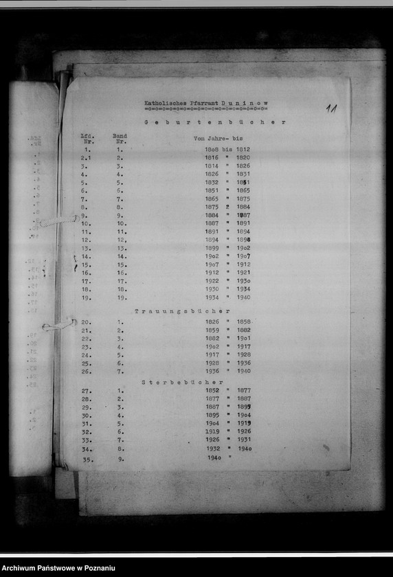 image.from.unit.number "Einziehungsprotokolle [ksiąg kościelnych] Kreis Waldrode [powiat gostyniński, województwo warszawskie]"