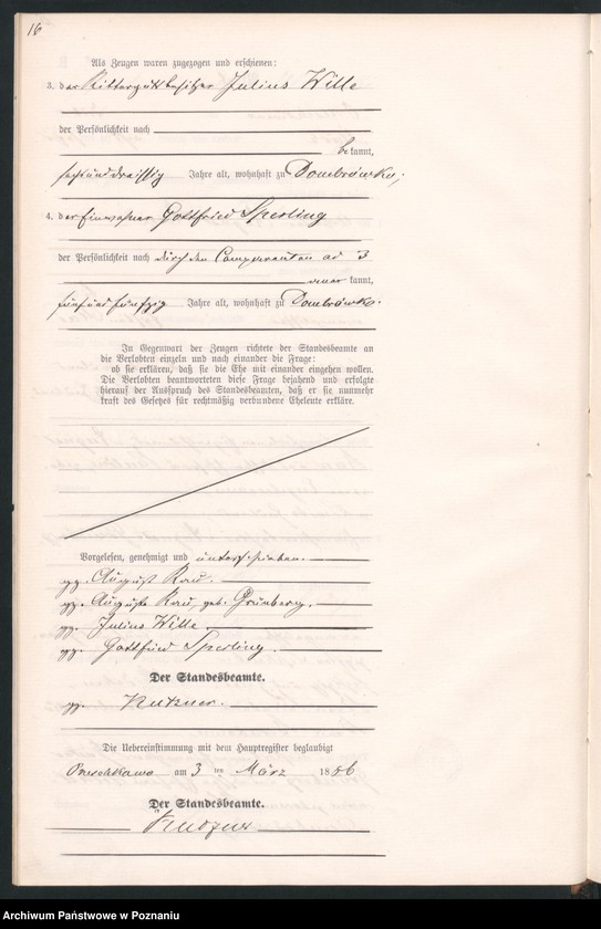 Obraz 19 z jednostki "Księga małżeństw"