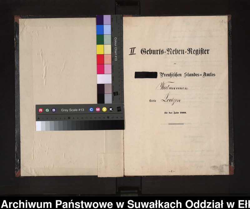 image.from.unit.number "Geburts-Neben-Register des Preussischen Standes-Amtes Widminnen Kreis Loetzen Tom II"
