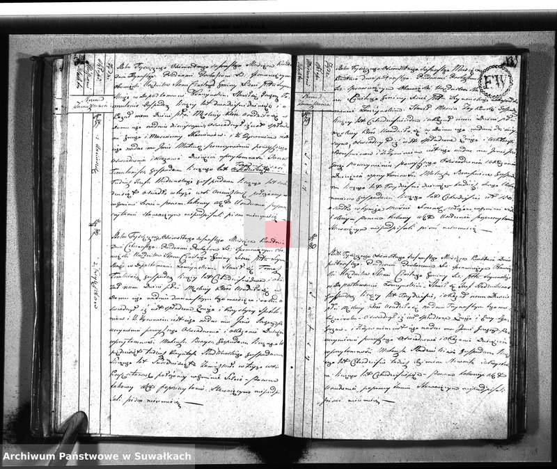 image.from.unit.number "Akta urzędnika stanu cywilnego parafij sereyskiey urodzonych od 1-go stycznia 1816 aż do ostatniego grudnia"