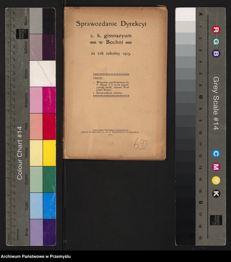 image.from.unit.number "Sprawozdanie Dyrekcji c.k. Gimnazjum w Bochni za rok szkolny 1913"