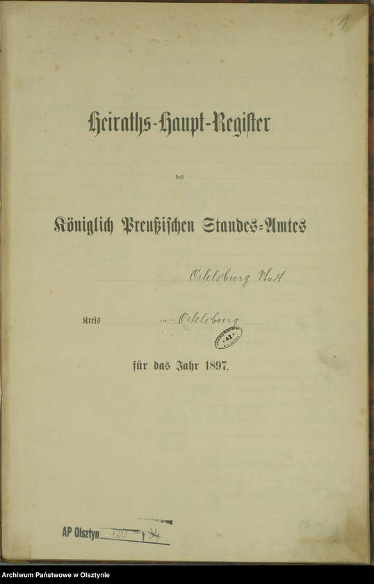 image.from.unit.number "Heiraths-Haupt-Register Nr 1 - 18"