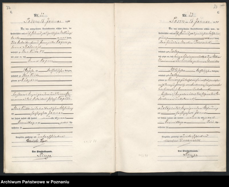 Obraz 14 z jednostki "Księga zgonów"