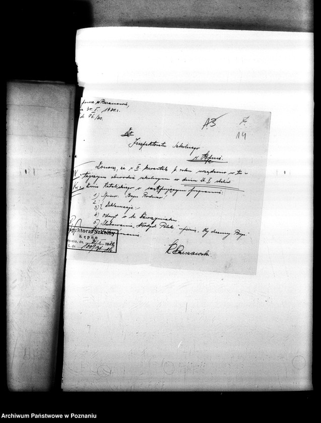 Obraz 20 z jednostki "[Oświata poza szkolna - sprawozdania z imprez kulturalno-oświatowych]"