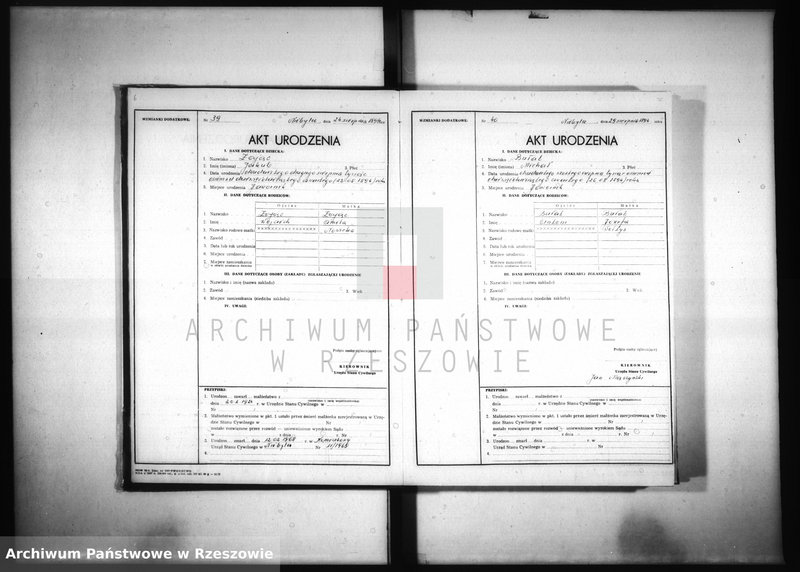 image.from.unit.number "Akta urodzeń Jawornik 1894-1903"