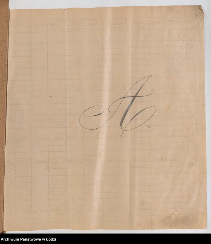 Obraz 3 z jednostki "Książka wydanych dowodów osobistych przez Komisariat VI P.P. m. Łodzi"