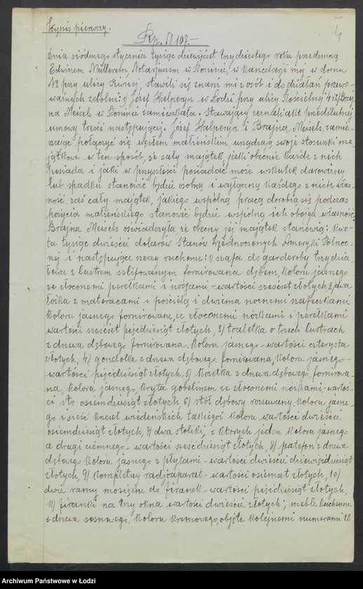 Obraz 6 z jednostki "Józef Halperyn – sprzedaż przyborów elektrycznych"