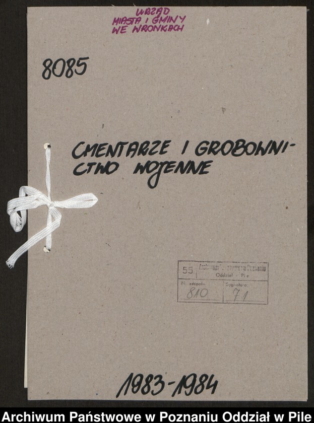 image.from.unit.number "Cmentarze i grobownictwo wojenne"