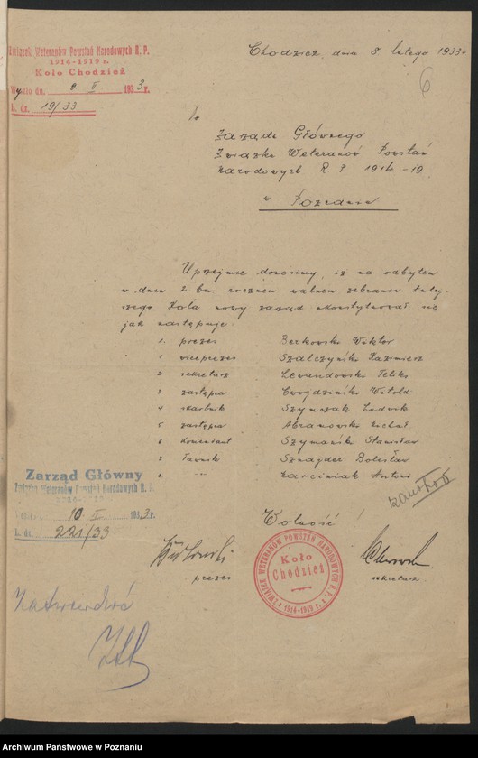 Obraz 10 z jednostki "Chodzież, akta koła."