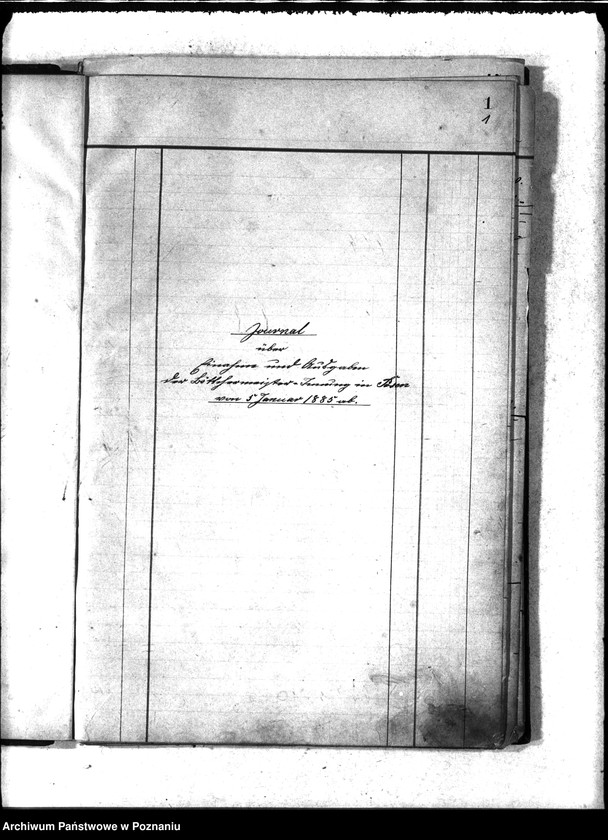 Obraz 5 z jednostki "Journal über Einnahme und Ausgaben der Böttchermeisterinnung in Posen ..."