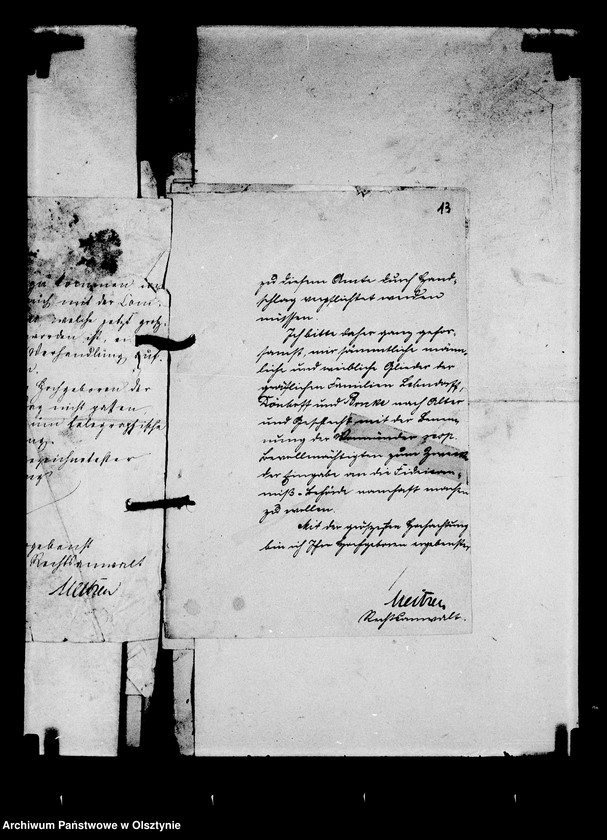 image.from.unit.number "/Geschäftsbriefverkehr des Justizrats Magnus Meitzen u. a. Rechtsänwalte u. Notare mit dem gräfl. Sekretär C. Schmidt u. dem Grafen/"