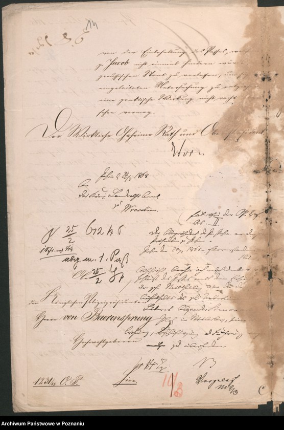 Obraz 17 z jednostki "A. betr. Karl Jacob, Literat aus Płock"