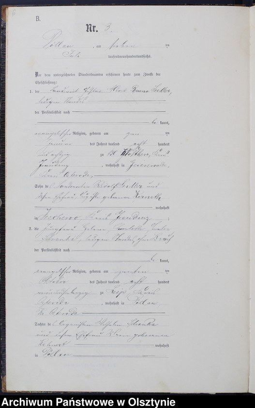 image.from.unit.number "Heiraths-Neben-Register Nr 1 - 9"