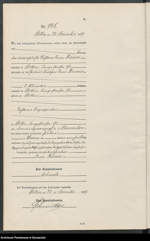 image.from.unit.number "Sterbe-Register"