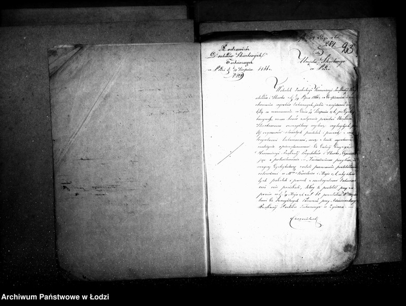 Obraz 19 z jednostki "Korespondencja w przedmiocie ustawy o podatku konsumpcyjnym od tabaki i tytoniu"