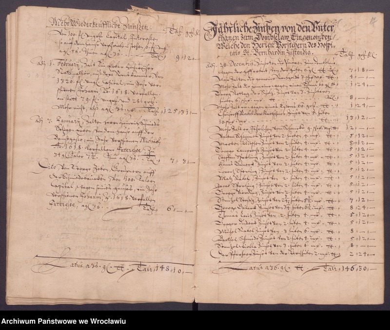 image.from.unit.number "Jahrerechnungen der güter Protsch, Peiskerwitz und Domslau"